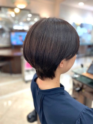大人ショートボブ