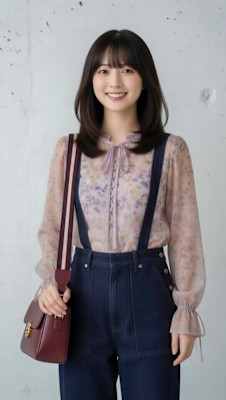 柔らかい質感で垢抜ける！ナチュラルな重軽レイヤーカット