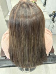 白髪ぼかしハイライト