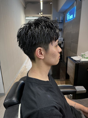 大宮/カット/短髪/毛流れ/センターパート