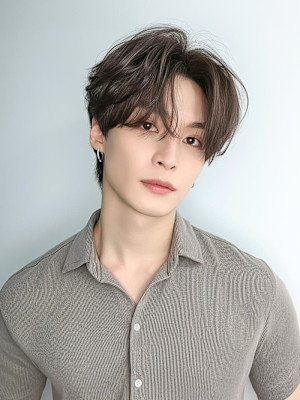 韓国ニュアンスパーマ/メンズ