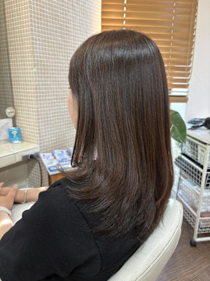 【予防美髪カラー】(デトックスケアでジアミン除去)