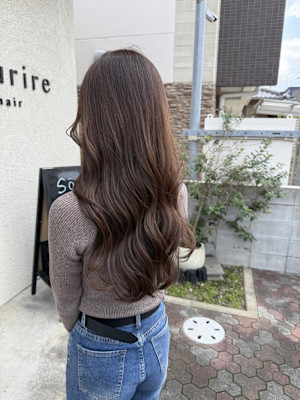 巻き髪