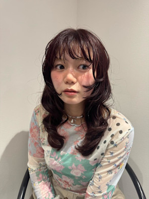 ピンクブラウン×レイヤー