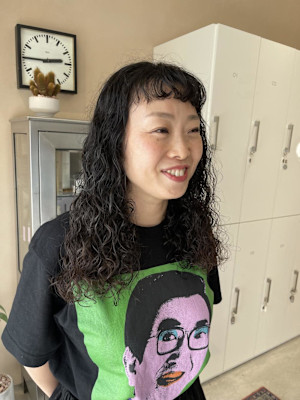 カーリーパーマ