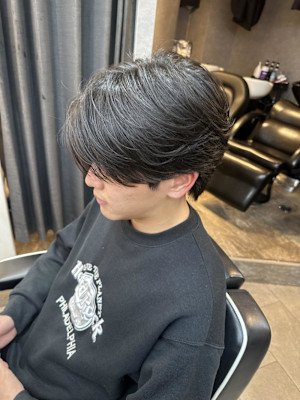 隼也/毛流れ/フェザー/韓流スタイル/大宮