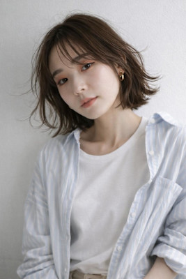 ゆるふわボブパーマ