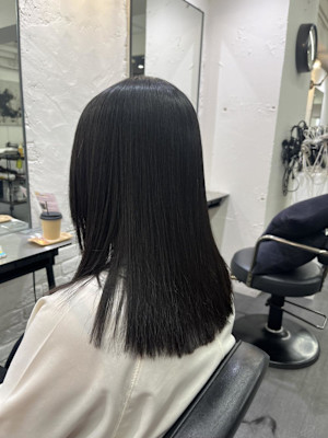 ノンダメージ×ホリスティック縮毛矯正