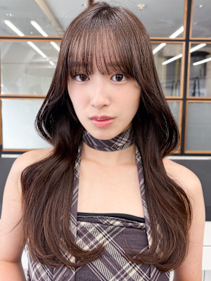 ◎20代30代小顔ヨシンモリ×韓国風くびれレイヤー美人ヘア
