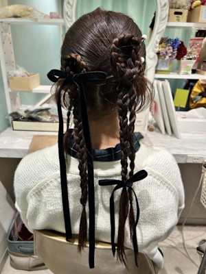 大人気！カチモリヘア！