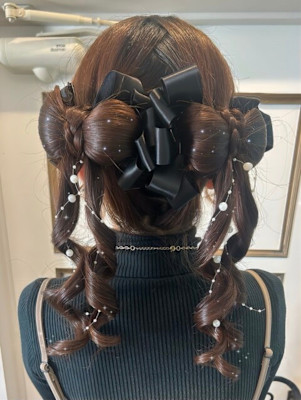 リボンヘア