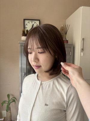 丸みボブ