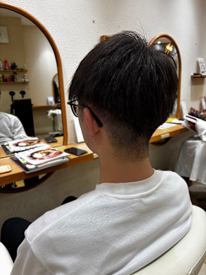刈り上げスタイル