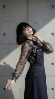  洗練された大人の印象。黒髪ハンサムショート