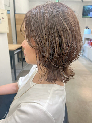 大人ニュアンスボブ