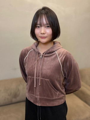 小顔ボブ
