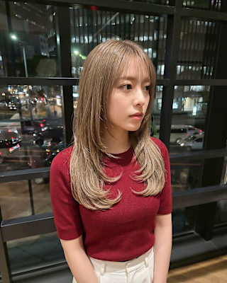 ハイトーンがかわいい韓国フェイスレイヤー
