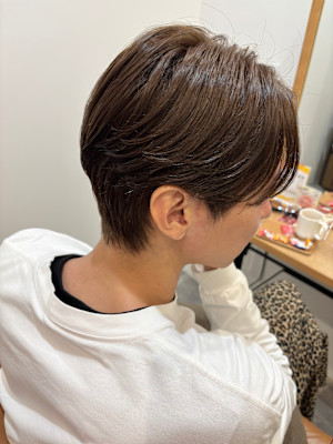 刈り上げなしスタイル