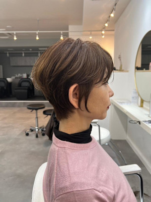 丸みショート