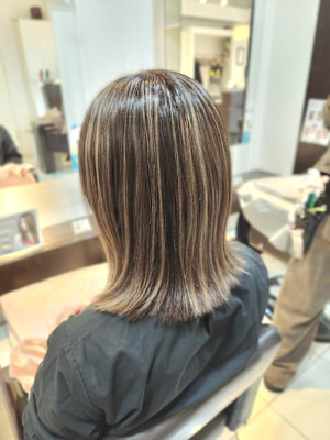 ハイライト×クリアベージュ