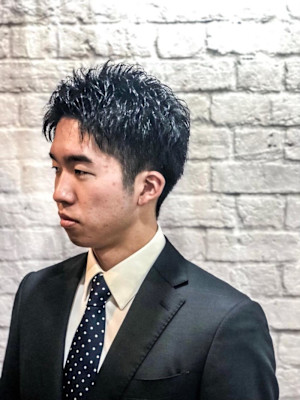 究極のできるサラリーマンの為のアレンジパーマ