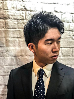 究極のできるサラリーマンの為のアレンジパーマ
