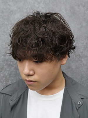 波巻きシャドウパーマ