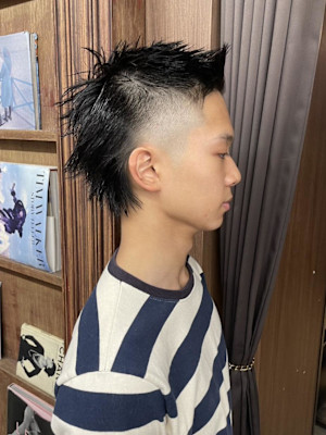 fade mullet フェードマレット