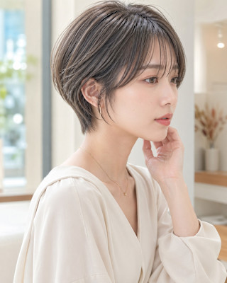 【オーガニックカラー×カットで髪質改善にこだわる美髪ケア】　