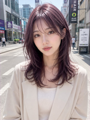 【オーガニックカラー×カットで髪質改善にこだわる美髪ケア】　