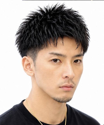 ツーブロック刈り上げメンズ