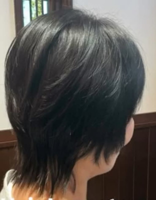 ショートウルフスタイル