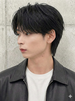 【好印象！】朝1分で決まる◎清潔感UPの爽やかフェザーパーマ
