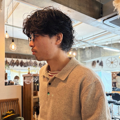 無造作パーマ　miyabu