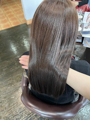 髪質改善ストレート