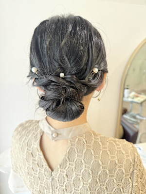 シニヨン/お呼ばれヘアセット