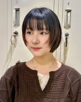 ショートボブショートレイヤーショートボブ横浜石川町