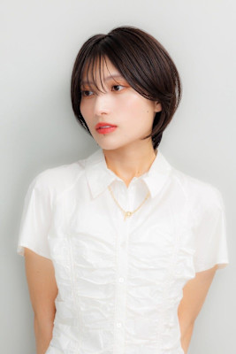 艶髪ショート