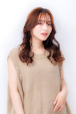 大人ラフカールパーマスタイル