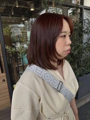 red color/ブリーチなし