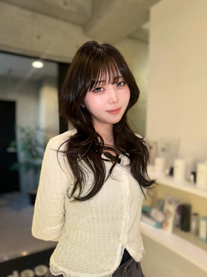 韓国風☆レイヤーカット×ふわふわ巻き髪