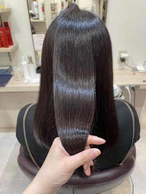 艶感たっぷりパープルブラウン