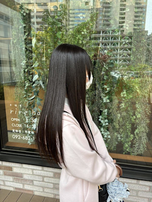 ナチュラルストレート