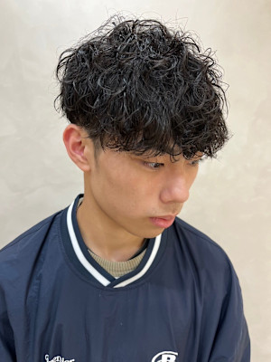 無造作×メンズパーマ