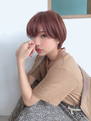 小顔ショートボブ