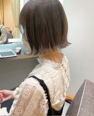 切りっぱなし　ボブ