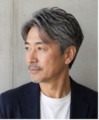 40代からの白髪を活かしたスタイル