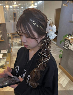 hair make rely×スタイル