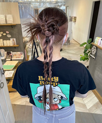 hair make rely×スタイル
