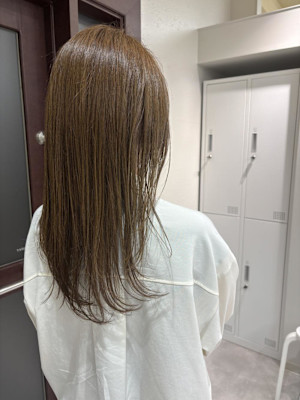 layer×olive beige